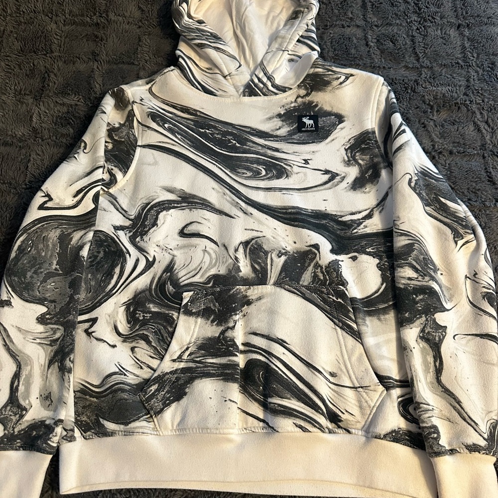 Abercrombie, and finch marble hoodie